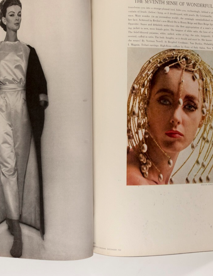 ANDY WARHOL Edith Sitwell HARPER'S BAZAAR December 1962 Bill Brandt TOMI UNGERER