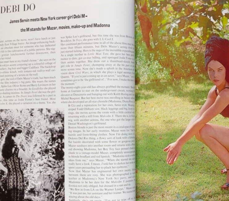 KATE MOSS 1st Vogue magazine CORINNE DAY March 1993 Galliano ROSEMARY FERGUSON