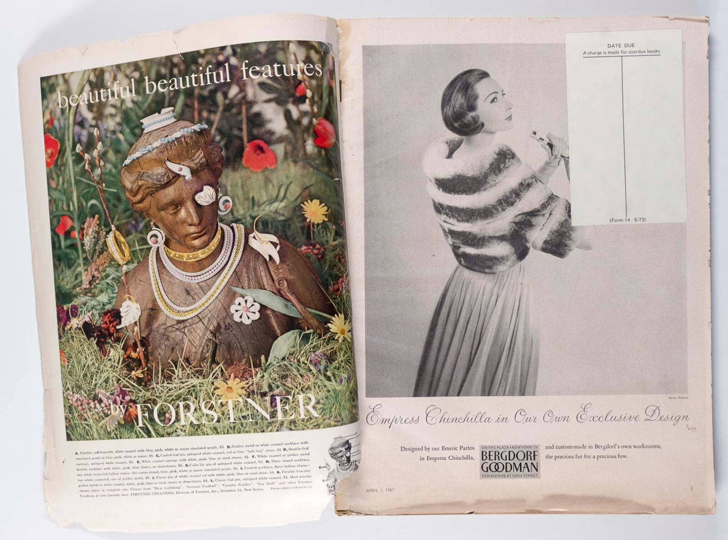 Joanna McCormick CECIL BEATON Anne St Marie ARLENE DAHL Poliakoff BOUCHE ~ Vogue