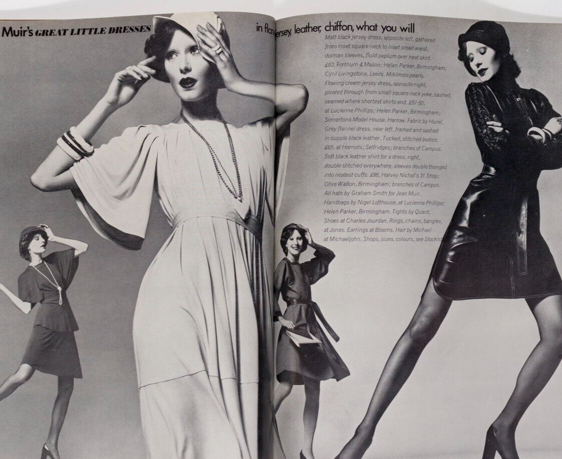 Twiggy MARTIN SHARP Oz magazine VOGUE Sept 1972 WARHOL Antonio Lopez BILL GIBB