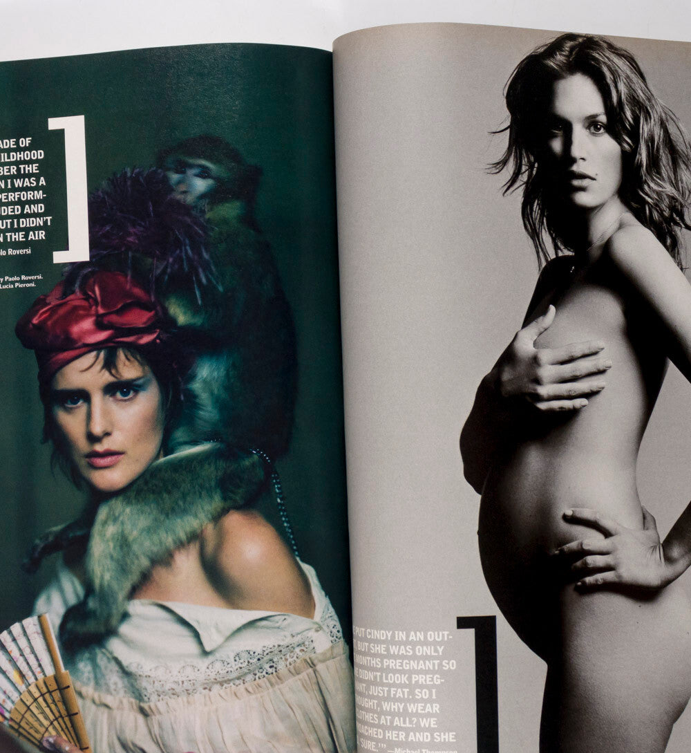 Gisele Bundchen CINDY CRAWFORD Patti Hanson TURLINGTON Jessica Miller W MAGAZINE