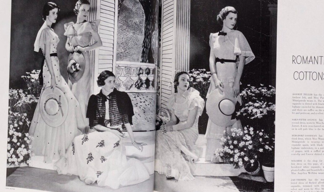 Paris Collections US VOGUE June 1934 Benito CECIL BEATON Horst Toni Frissell RBW