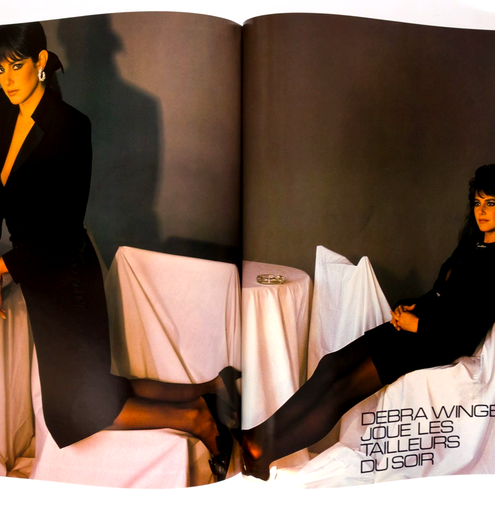 Brooke Shields HELMUT NEWTON Rampling FARRAH FAWCETT Paris Vogue November 1982