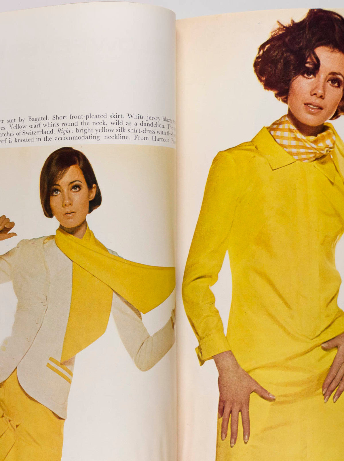 Brian Duffy SKIWEAR OpArt PAULENE STONE Hardy Amies QUEEN magazine January 1966
