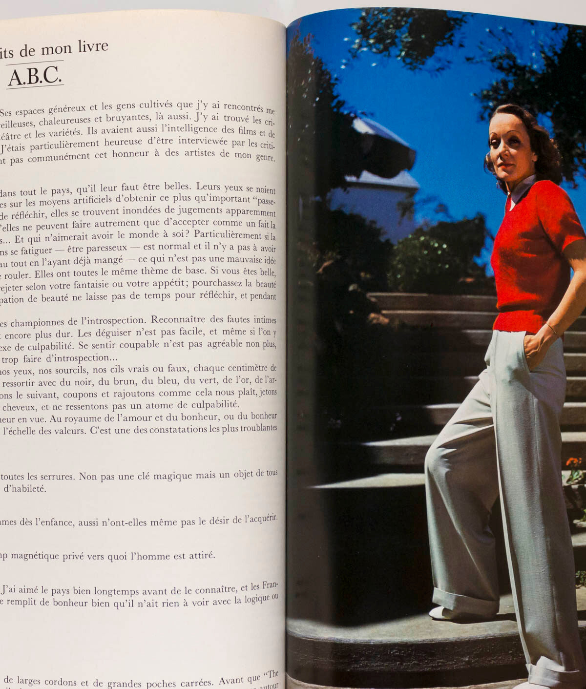 PARIS VOGUE par by MARLENE DIETRICH Helmut Newton GUY BOURDIN magazine 1974 Xmas