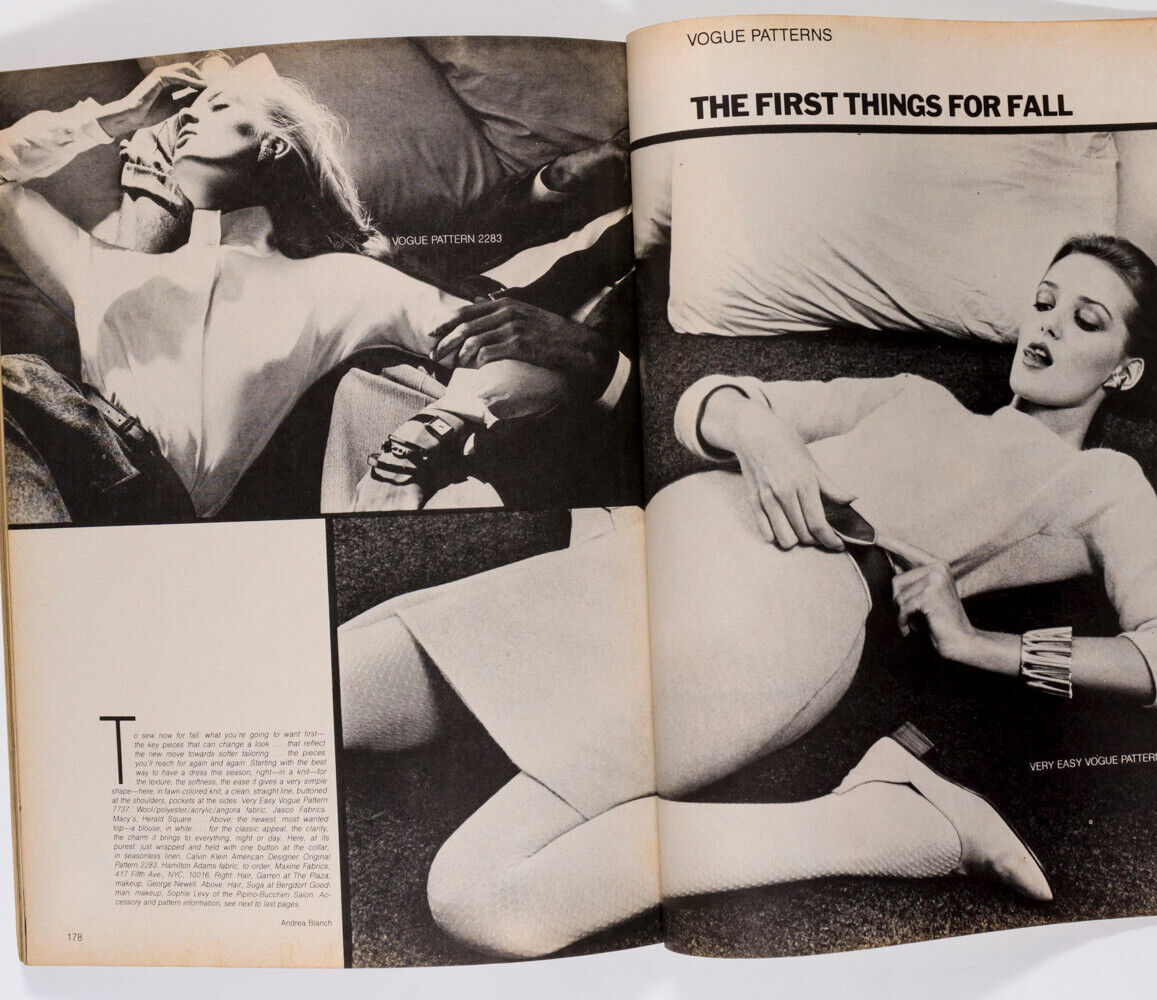 Nancy Donohue GIA CARANGI Jeff Aquilon JANICE DICKINSON Carol Alt BLONDIE Vogue