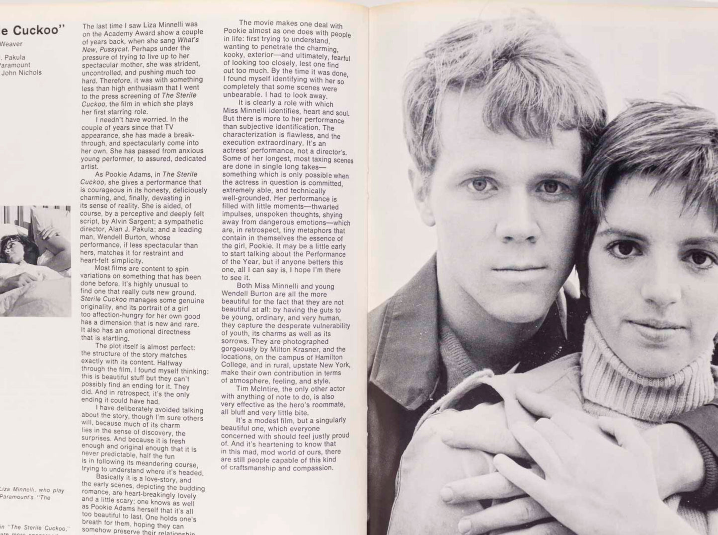 TOM WESSELMANN Hair LIZA MINELLI After Dark magazine Nov 1969 Emmaretta Marks US