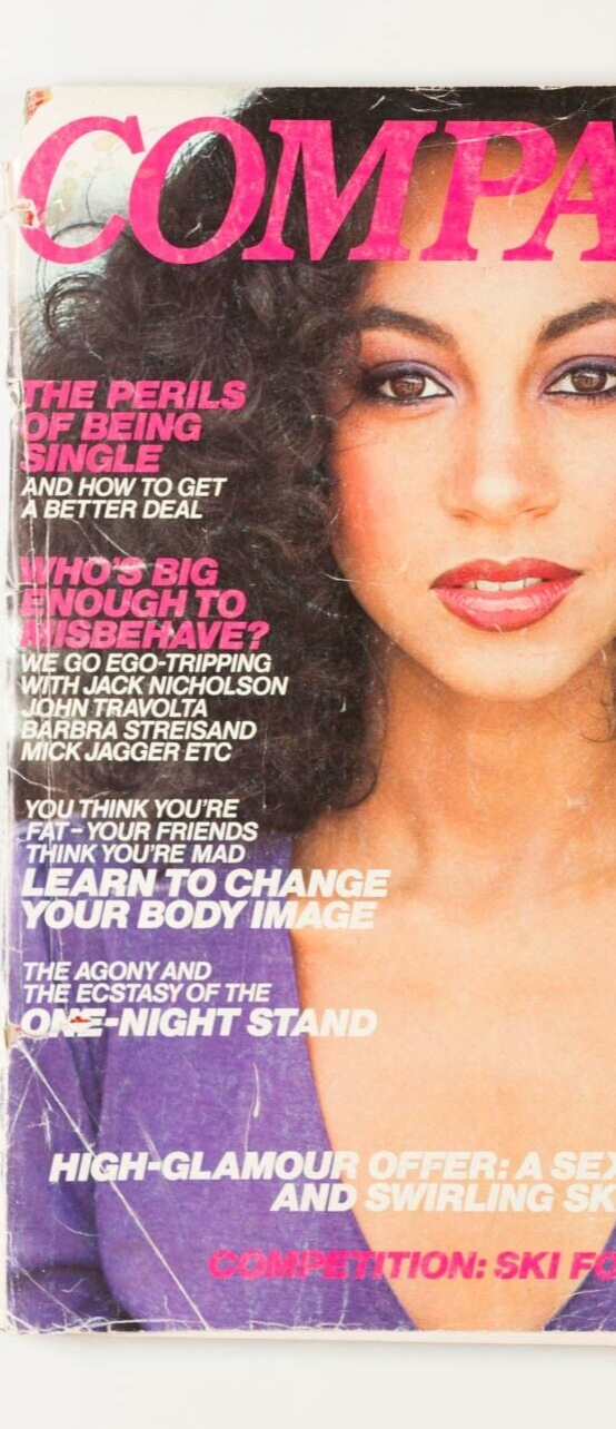 Pat Cleveland JACK NICHOLSON Barbra Streisand JOHN TRAVOLTA vtg COMPANY MAGAZINE