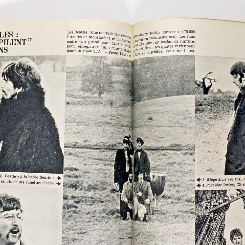 ANTONIO LOPEZ Harri Peccinotti BERNARD BUFFET Beatles BOB RICHARDSON French Elle