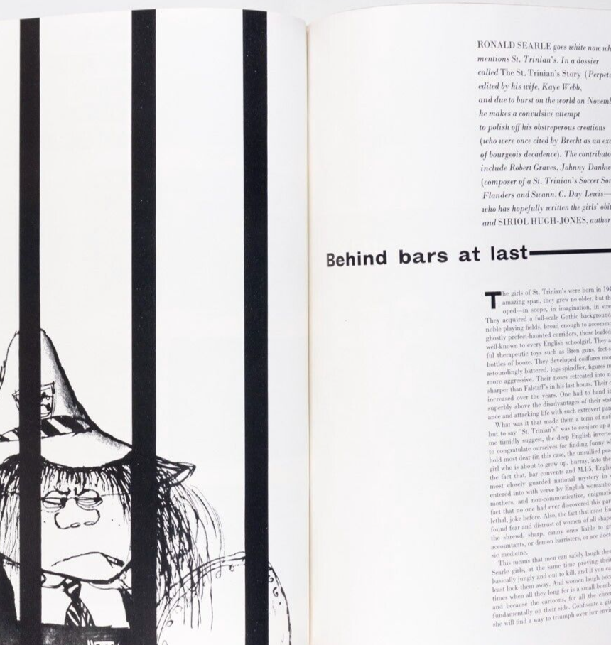 PENN Norman Parkinson MILLICENT MARTIN Margaret Lockwood VTG Ronald Searle VOGUE