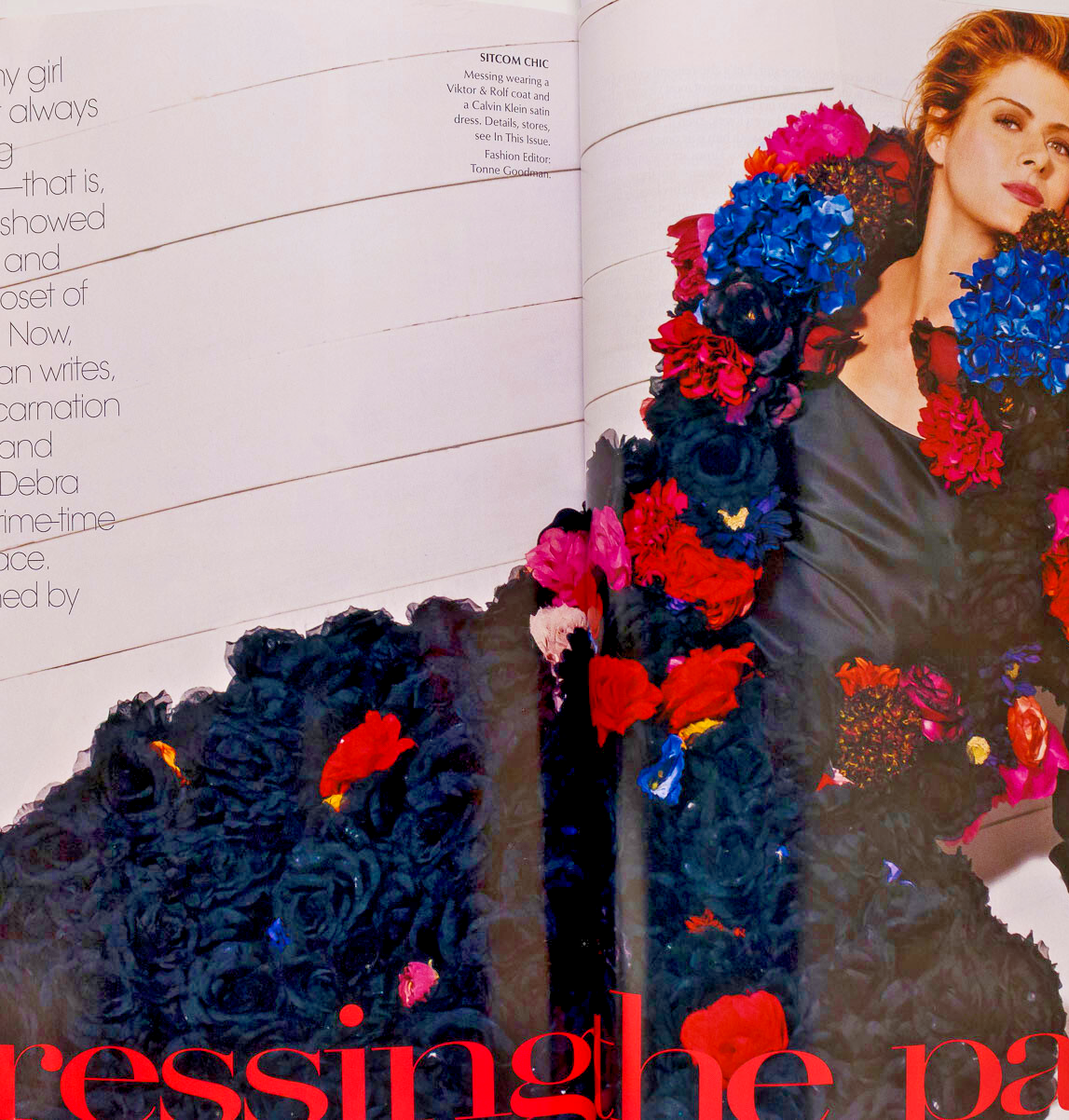 Debra Messing KIERAN CULKIN Ben Stiller VOGUE February 2003 Lisa Marie Presley