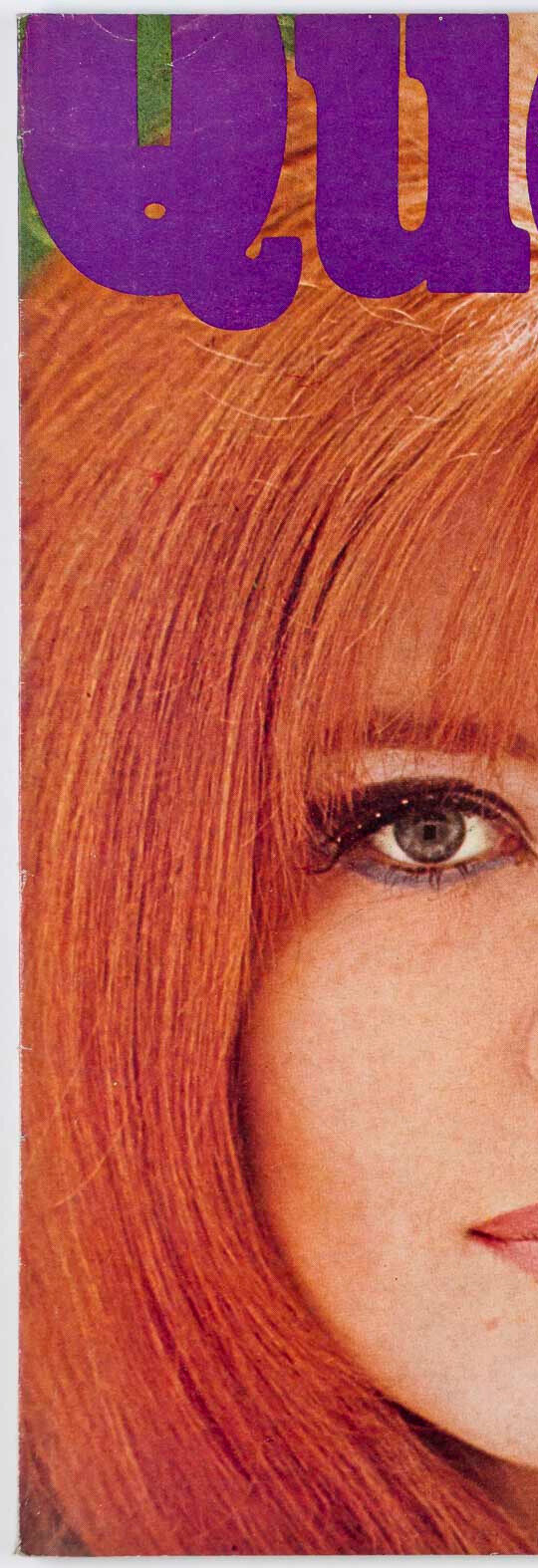 JANE ASHER Jill Kennington HELMUT NEWTON Kaffe Fassett YSL Dior ~ Queen magazine