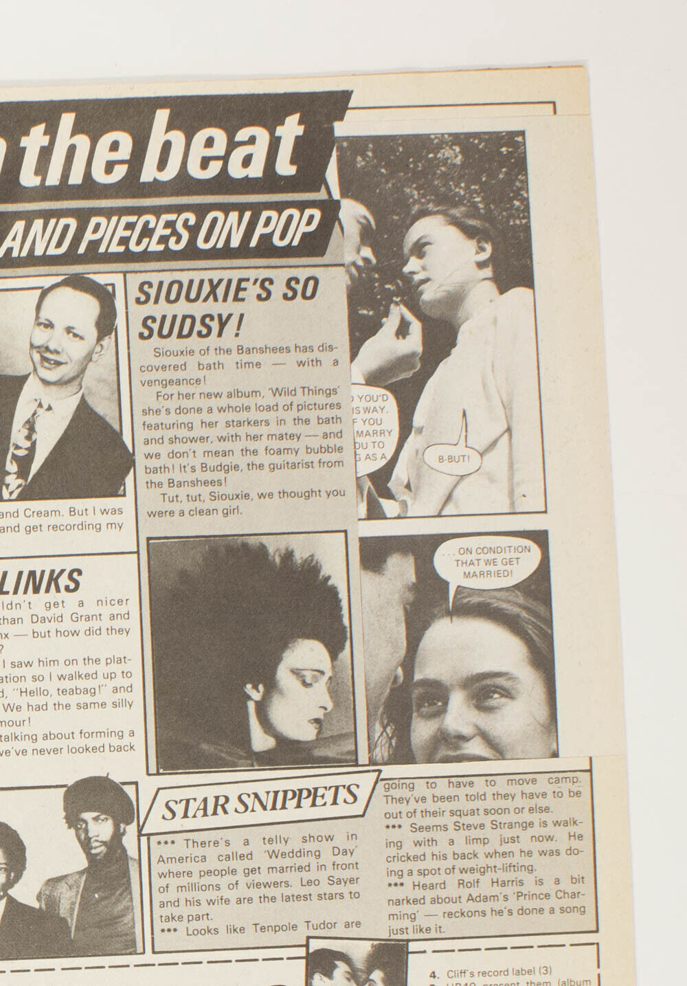 Julian Cope GARY NUMAN Classix Nouveau IMAGINATION Leee John HEARTBEAT magazine