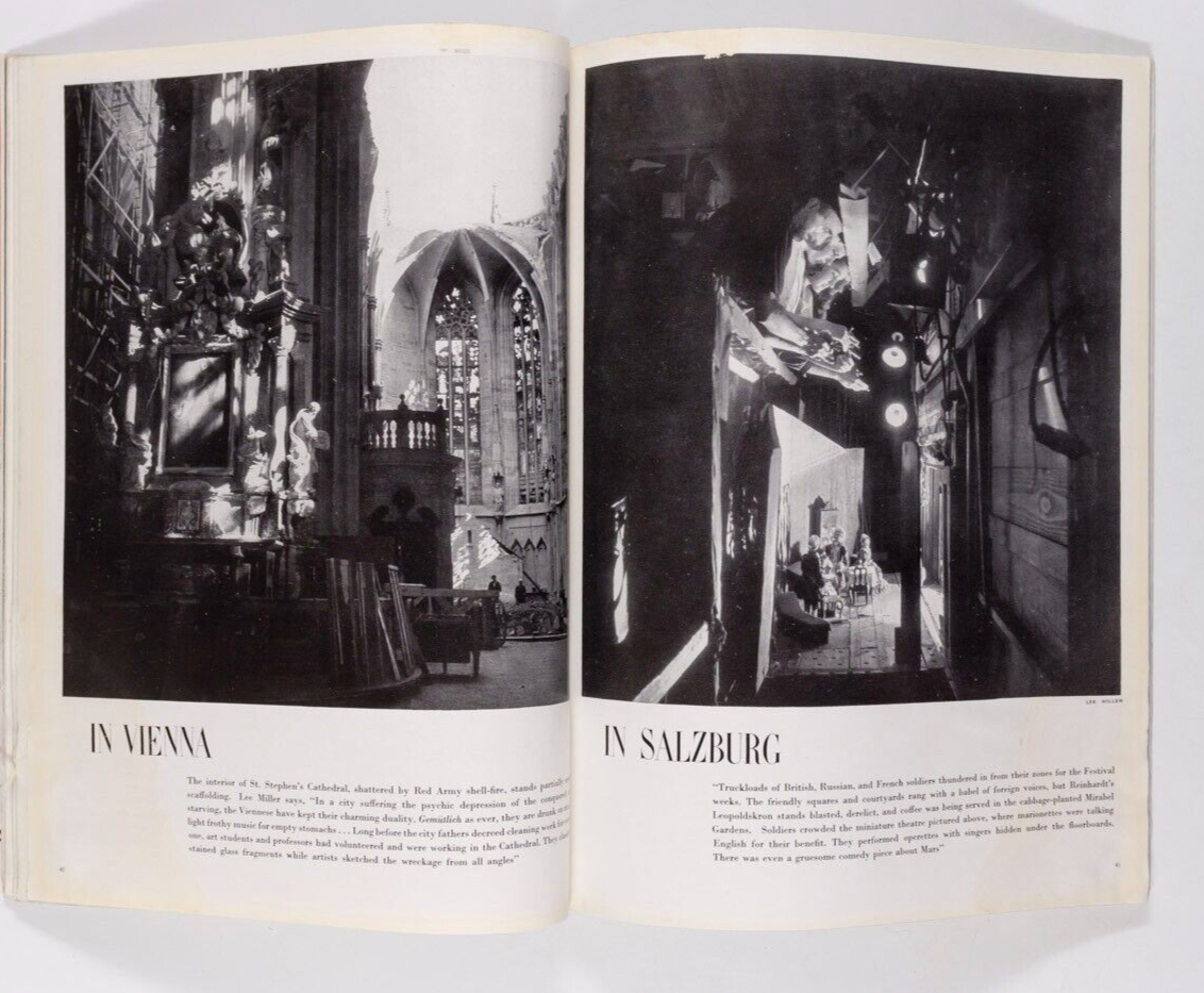 Norman Parkinson 1st Vogue LEE MILLER Vienna CECIL BEATON Rene Bouche WWII Paris