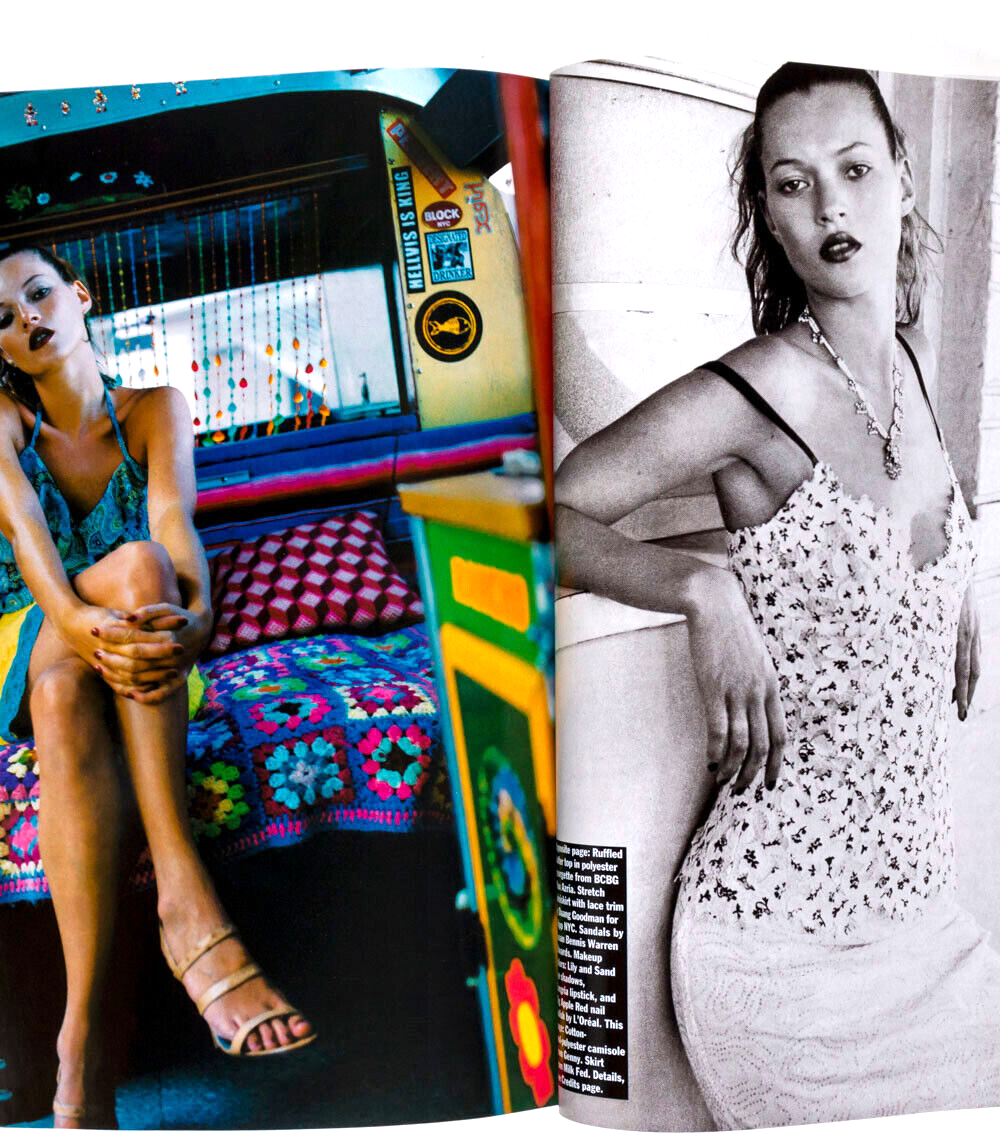 KATE MOSS Annie Morton HELMUT NEWTON Drew Jarrett CAROLYN MURPHY Allure magazine