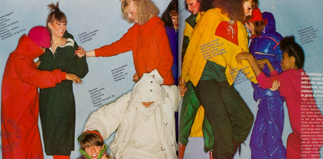 MOYRA SWAN Bill Cunningham ROLLING STONES Vogue Italia July 1976 Parkinson JCDC