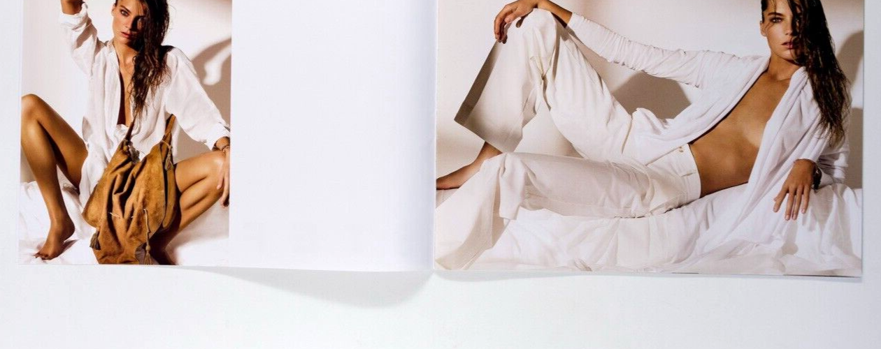 Daria Werbowy MARIO TESTINO Stefanel LOOKBOOK catalog SPRING 2010 menswear women