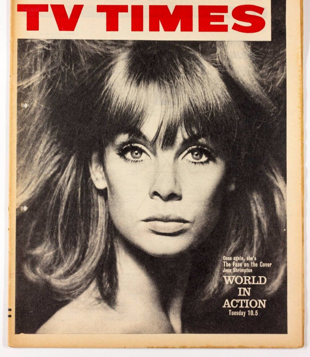 JEAN SHRIMPTON Paul McCartney & father + brother James & Mike TV TIMES MAGAZINE