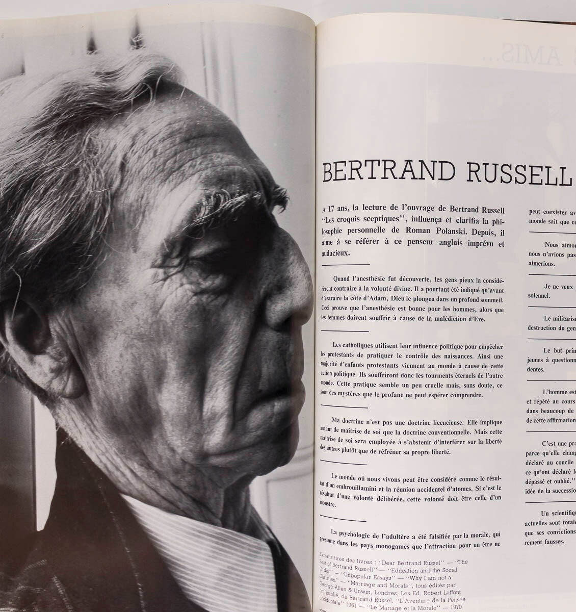 ROMAN POLANSKI Sharon Tate GUY BOURDIN Paris Vogue December 1976 Sarah Moon 1977