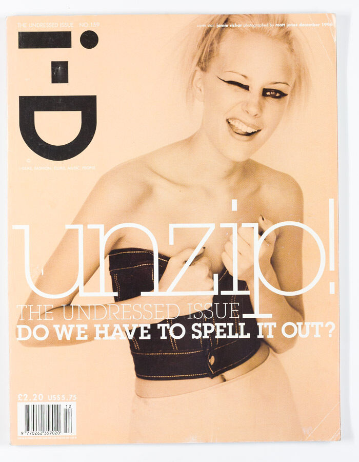 Jaime Rishar AIDEN SHAW Wolfgang Tillmans JUERGEN TELLER Kylie Minogue i-D 1996