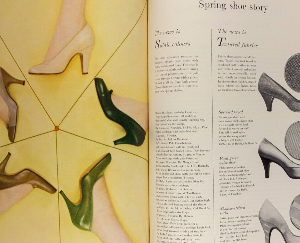 Mary Jane Russell GRUAU Richard Burton PARKINSON Vogue March 1955 70th birthday