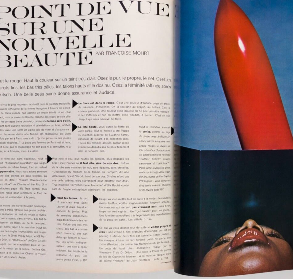 MARIE LAFORET Helmut Newton GUY BOURDIN Collections JANE BIRKIN Couture VOGUE FR