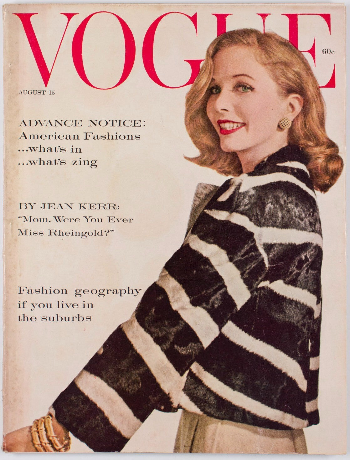 BROOKE HAYWARD Horst Anne St Marie JANE FONDA Charles Eames US VOGUE August 1959
