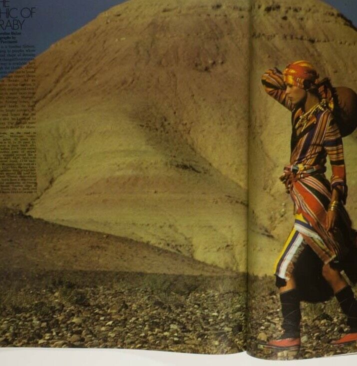 HARRI PECCINOTTI Caroline Baker FASHION Barbara Goalen NOVA magazine UK Jan 1973