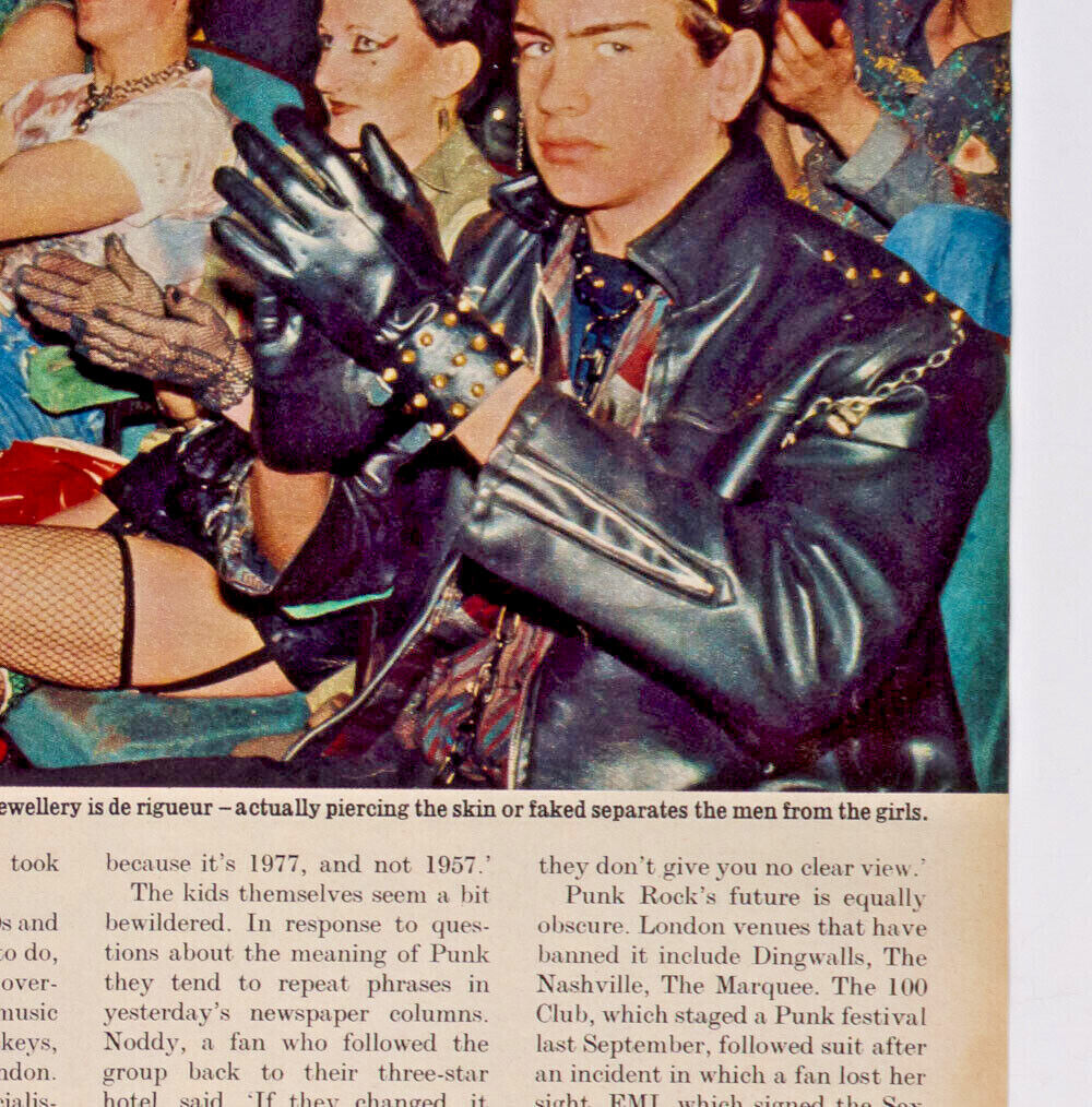 PUNK ROCK Sex Pistols MALCOLM McLAREN Johnny Rotten JOHN LYDON Observer magazine