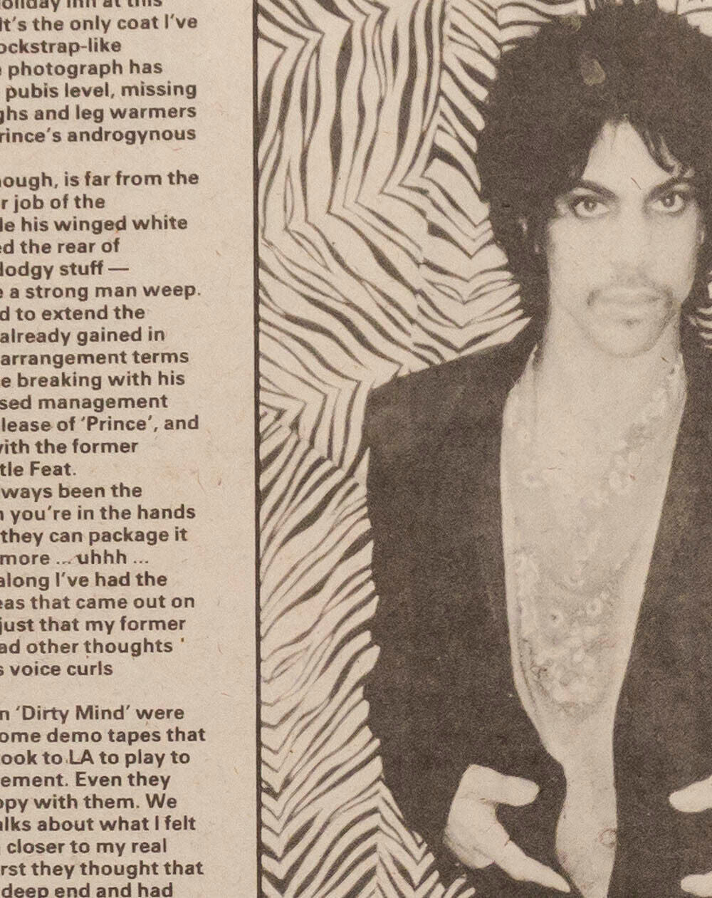 PRINCE The Clash WAILERS Bob Marley CRAMPS Quentin Crisp MOTORHEAD NME magazine