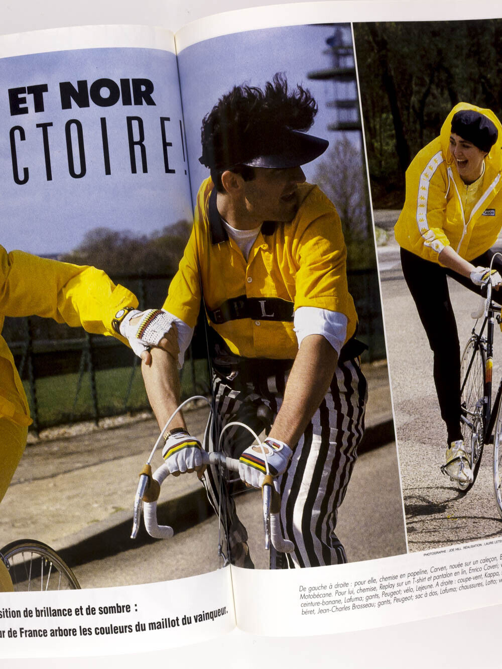 PRINCESS STEPHANIE Jane Birkin ISABELLA ROSSELLINI Tour France JPG ~ VOGUE SPORT
