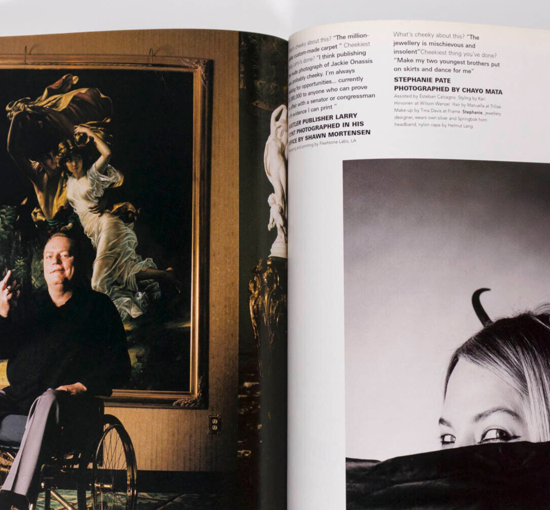 GISELE BUNDCHEN 1st i-D MAGAZINE Helmut Lang ROSE McGOWAN Kate Moss SPIKE JONZE