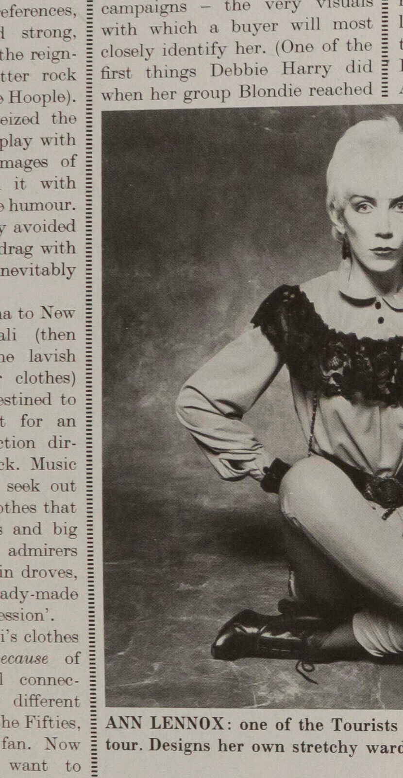 AMANDA LEAR Annie Lennox PATRICK PROCTOR Diana Cooper PAULA YATES Harper's Queen