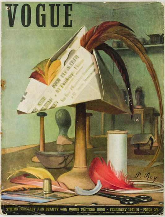 PIERRE ROY Lee Miller CECIL BEATON Vogue February 1941 Horst LORETTA YOUNG Heals