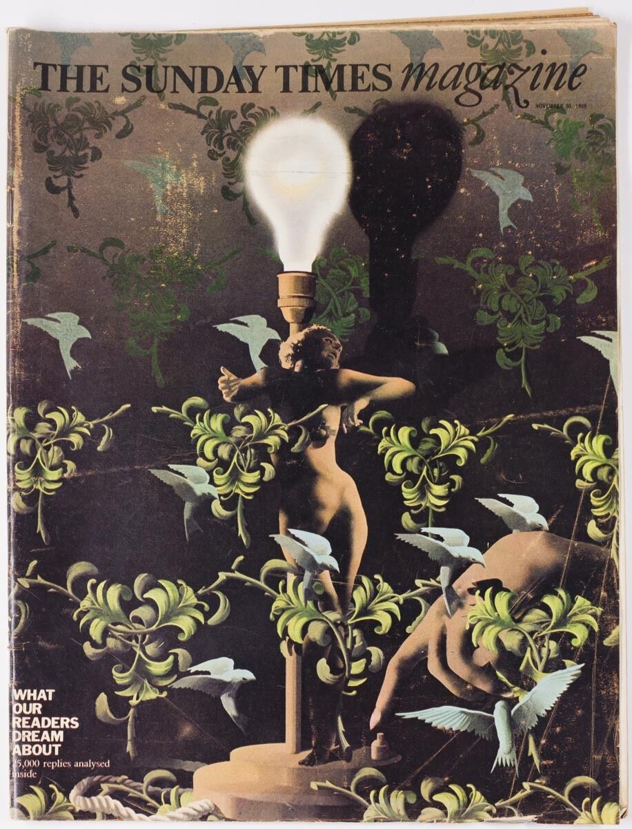 MIKE MCINNERNEY Illustration OZ Rare THE SUNDAY TIMES MAGAZINE