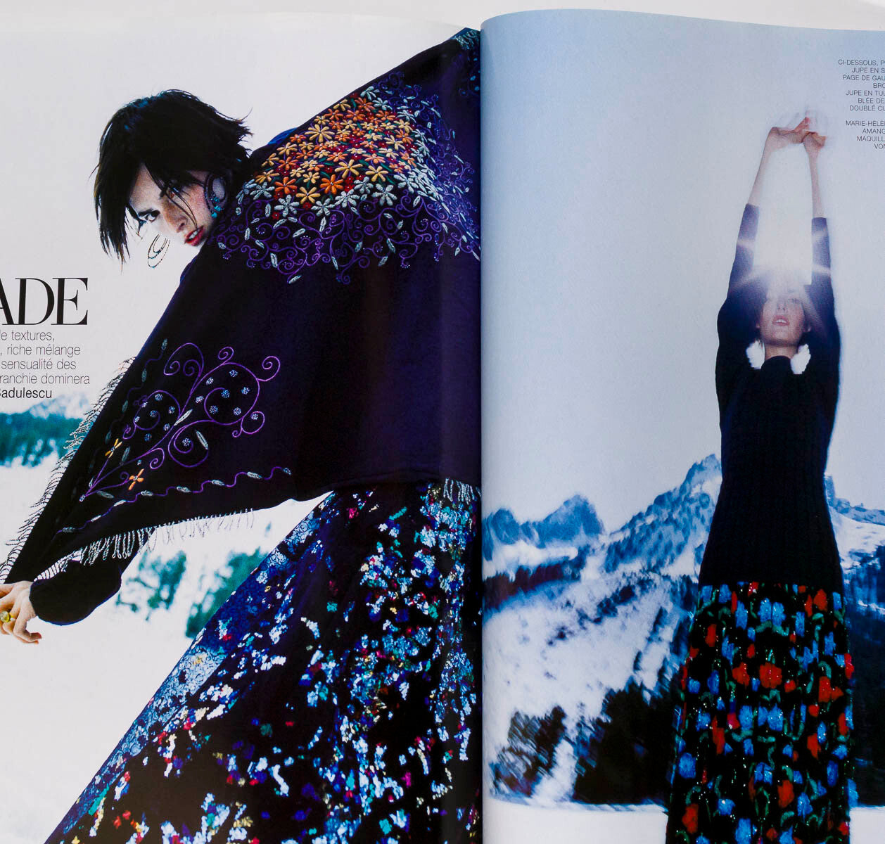 Molly Sims MYLENE FARMER Sofia Coppola DEVON AOKI Paris Vogue magazine Sept 1999