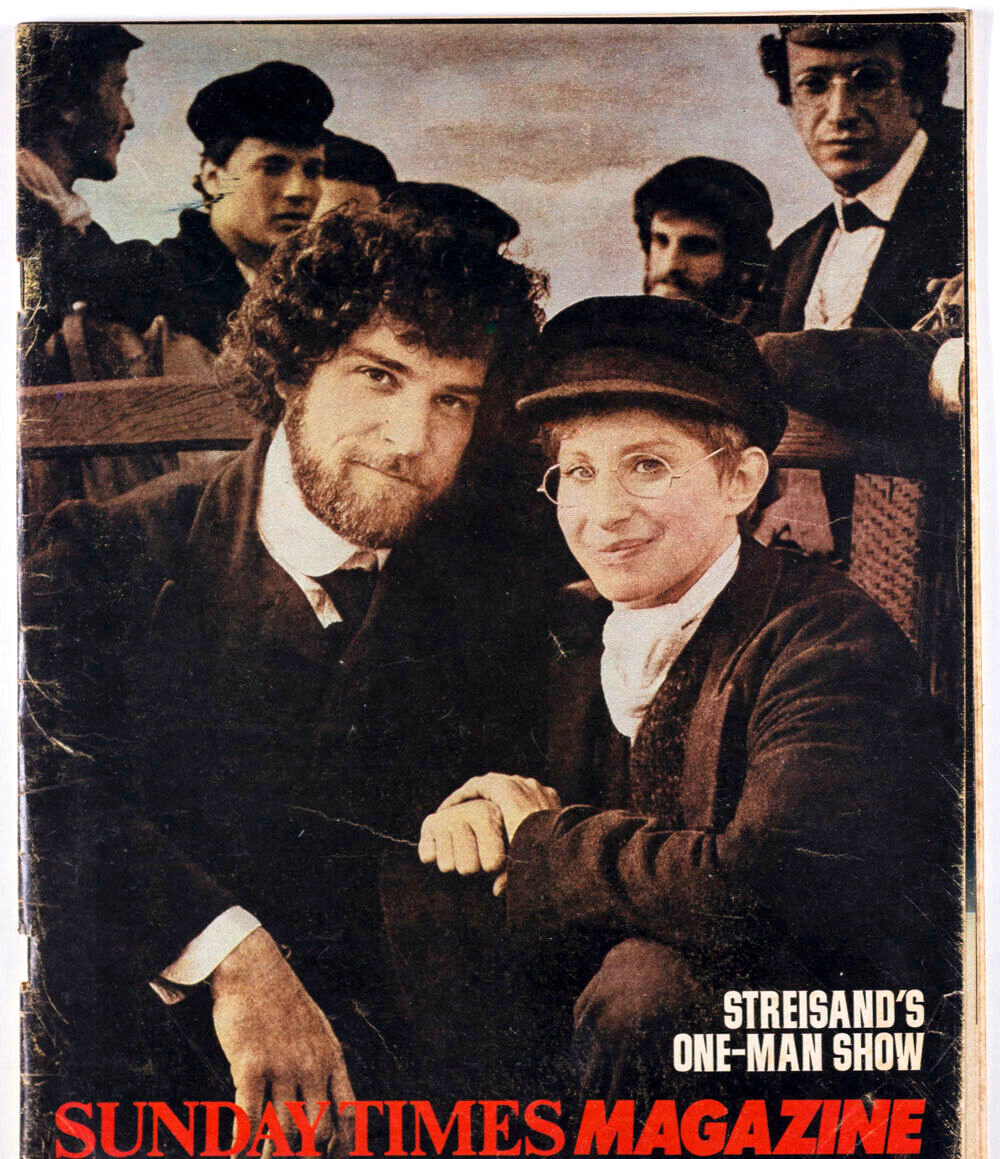 BARBRA STREISAND Julia Margaret Cameron JOHN SESSIONS Art SUNDAY TIMES magazine