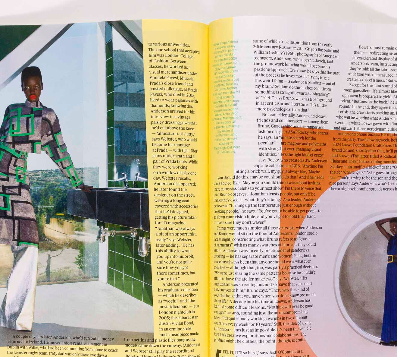 FLORENCE WELCH Lorna Simpson JW Anderson THEASTER GATES NY Times Style magazine