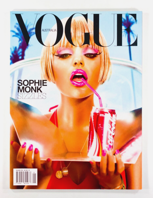 Sophie Monk sizzles VOGUE AUSTRALIA Australian 2004 January VTG Jason Capobianco