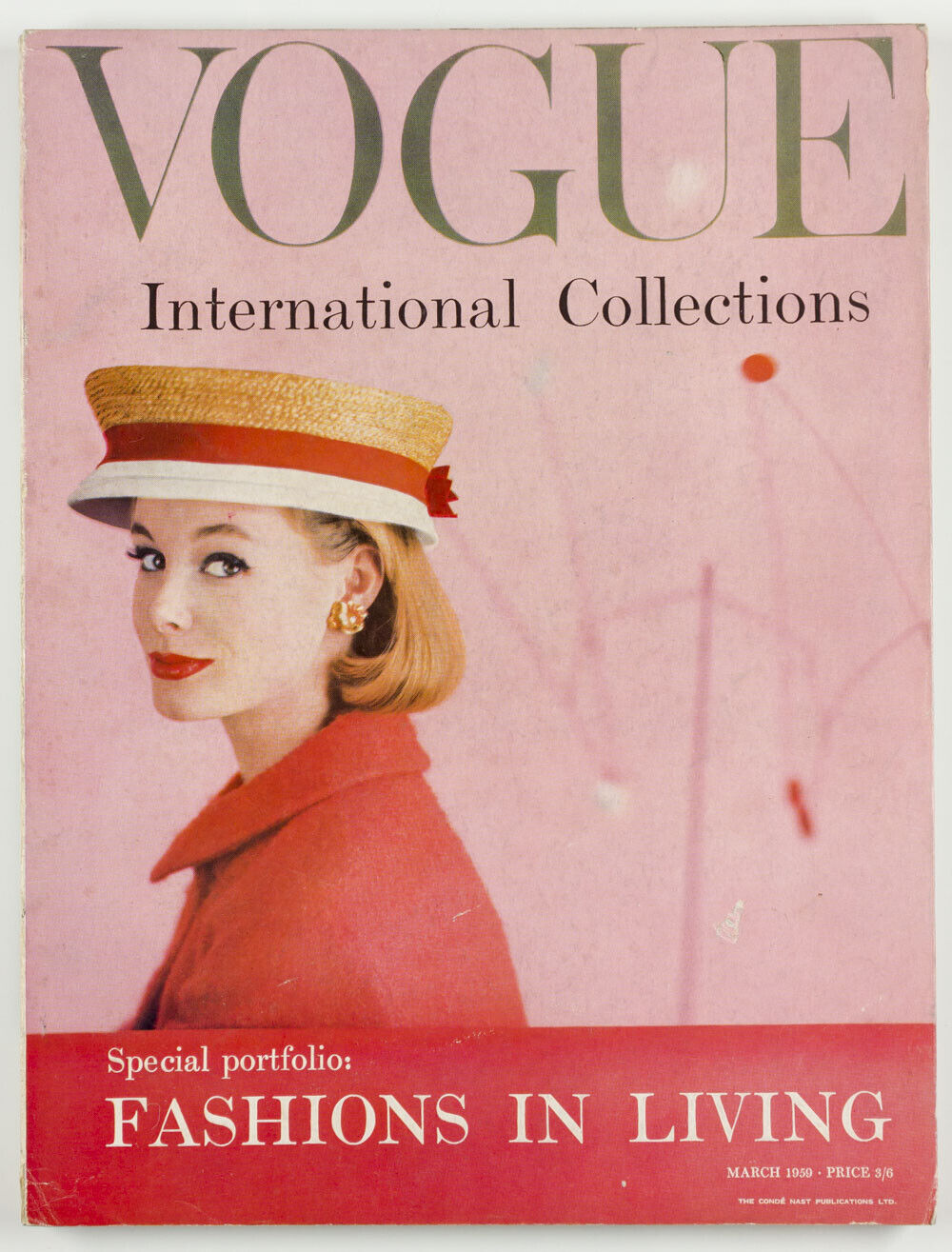 Alexander Calder OTTO LUCAS Frank Sinatra HENRY CLARKE Vogue magazine March 1959