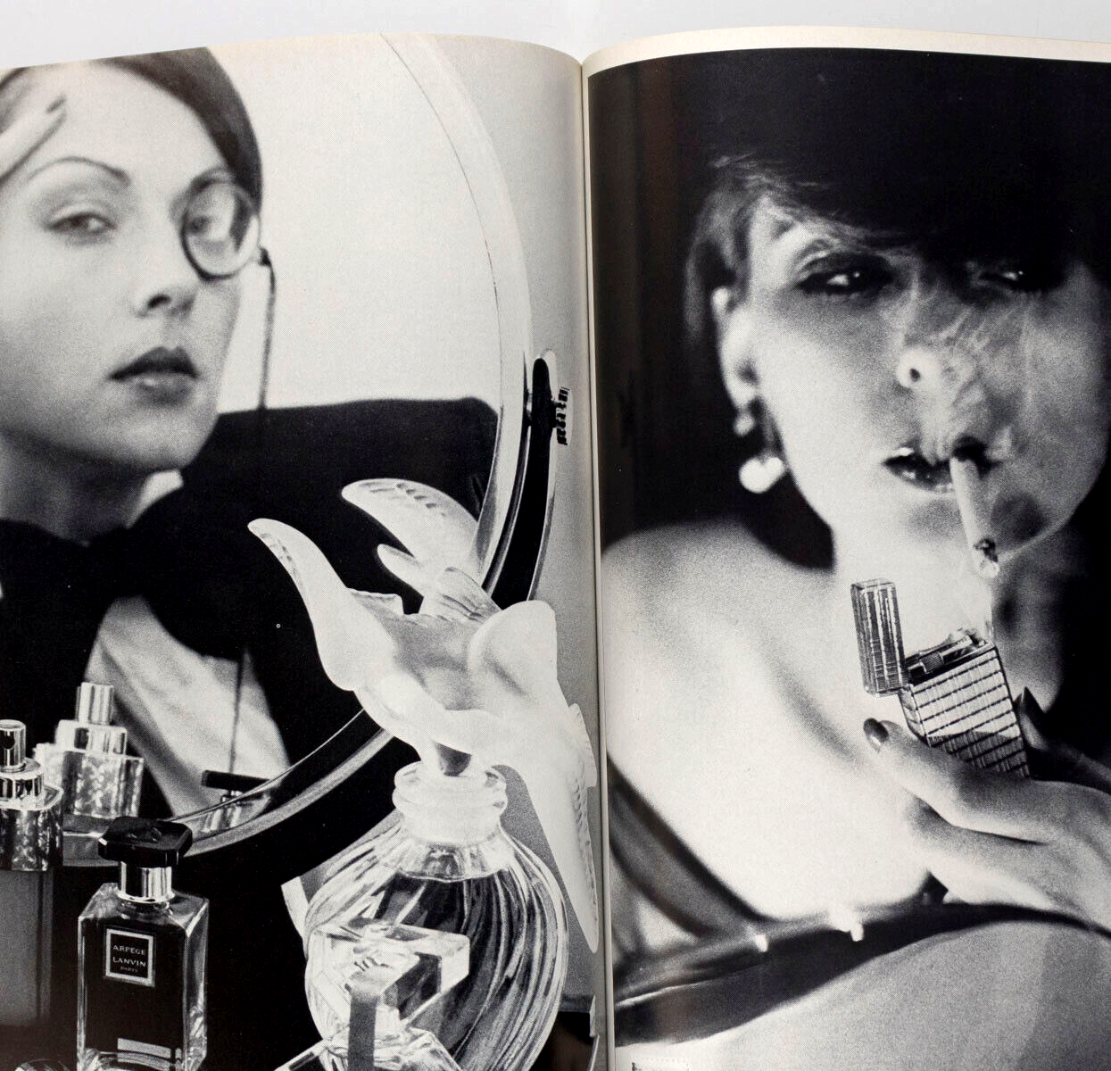 PARIS VOGUE par by MARLENE DIETRICH Helmut Newton GUY BOURDIN magazine 1974 Xmas