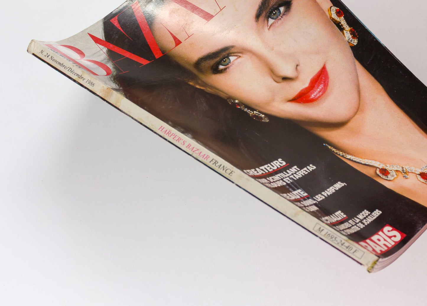 Carole Bouquet DALI Victoria Lockwood HARPERS BAZAAR FRANCE November 1986 Chanel