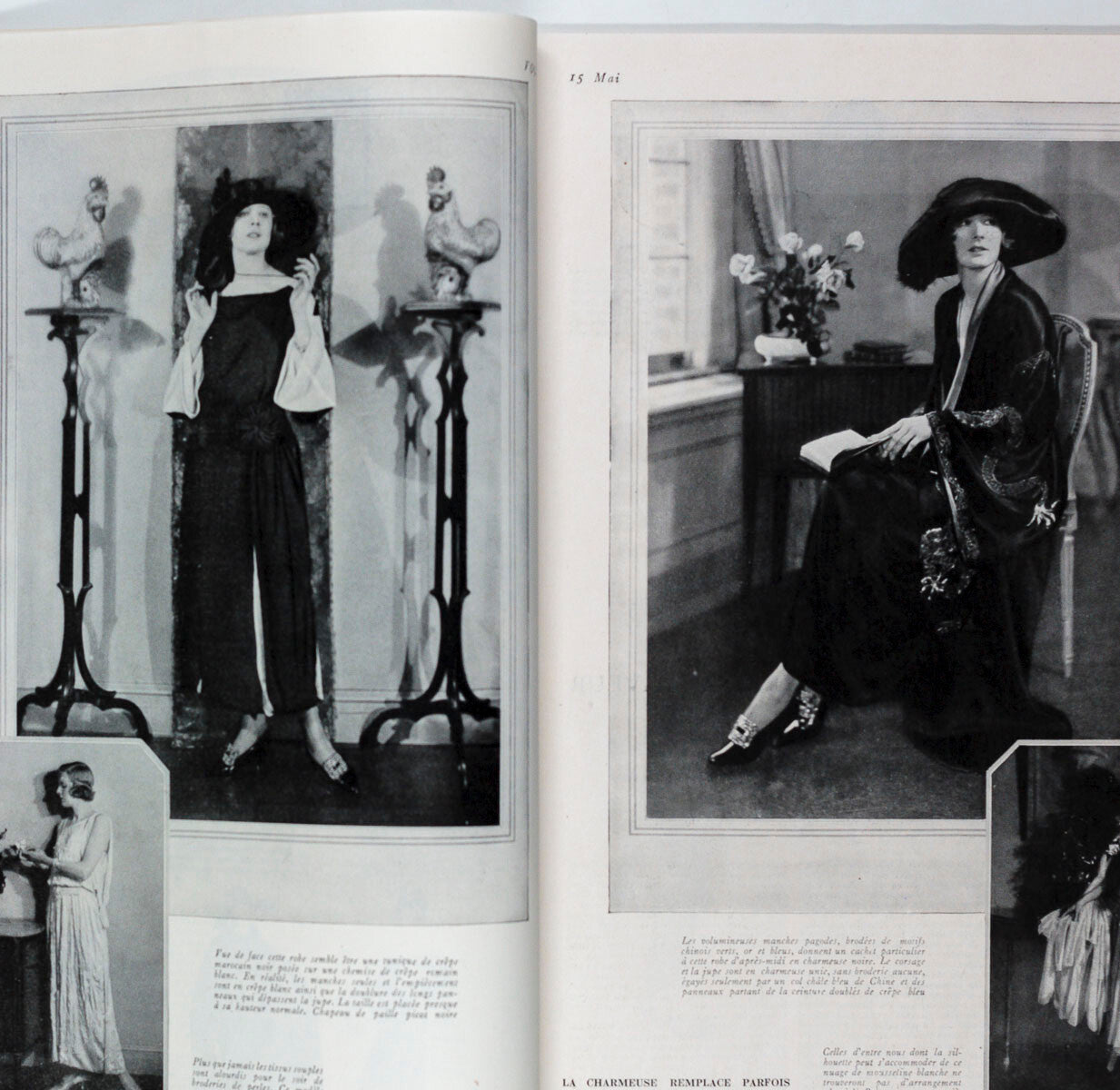 GEORGES LEPAPE Andre Marty DELAGE Maurice Goldberg VOGUE magazine May Mai 1922