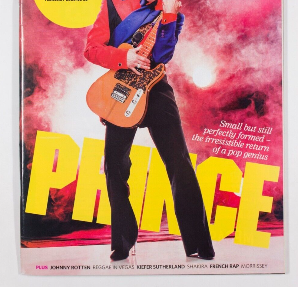 Prince KIEFER SUTHERLAND Shakira JOHNNY ROTTEN Morrissey REGGAE  OMM magazine UK