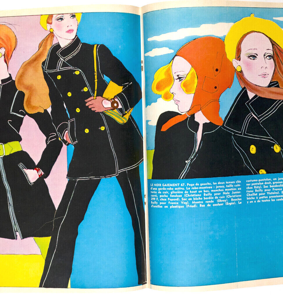 ANTONIO LOPEZ Harri Peccinotti BERNARD BUFFET Beatles BOB RICHARDSON French Elle