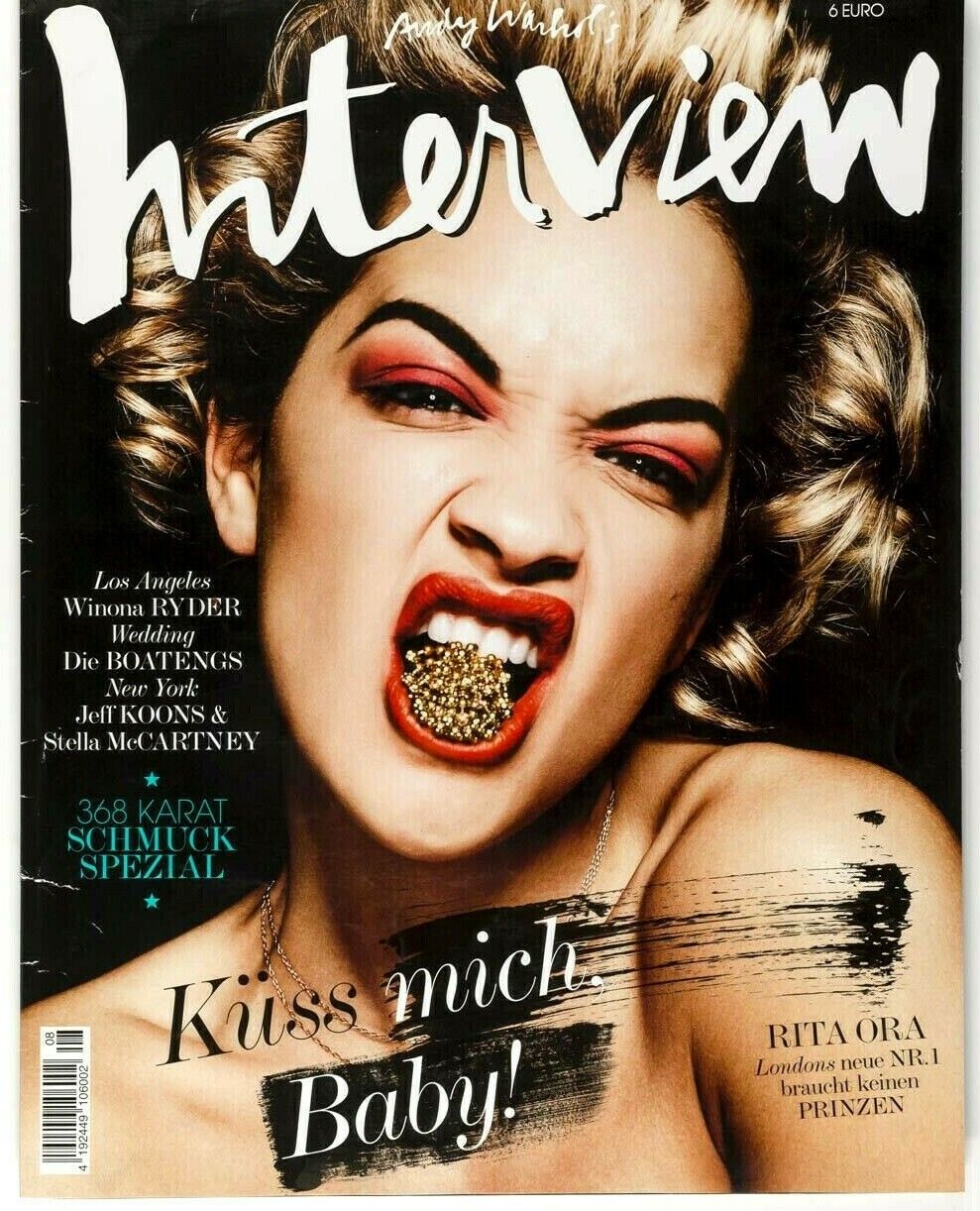 RITA ORA Winona Ryder STELLA McCARTNEY Marianne Faithfull INTERVIEW magazine