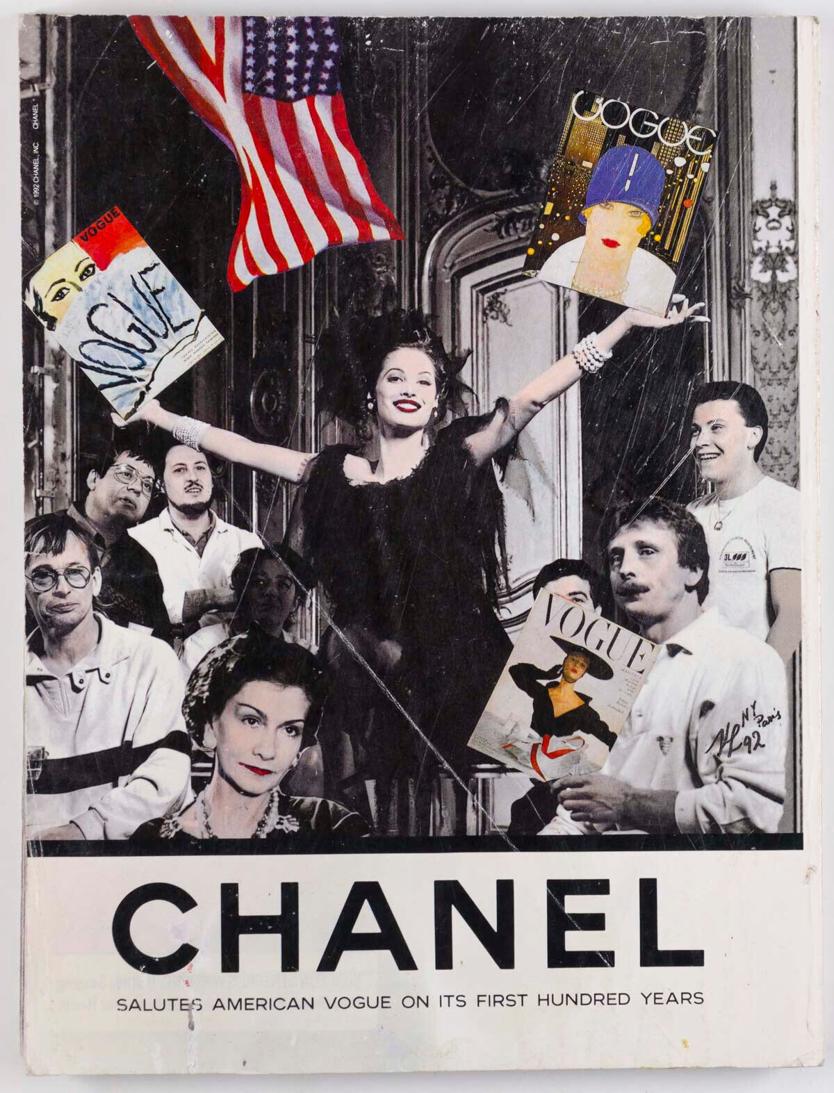 TURLINGTON Evangelista SCHIFFER Patitz NIKI TAYLOR Joan Didion CAPOTE Vogue 100