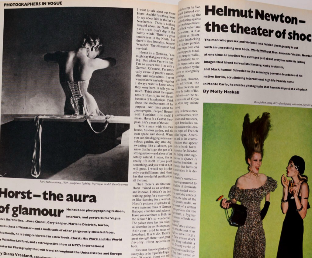 Brooke Shields AVEDON Matisse US VOGUE 1984 October Jessica Lange MATS GUSTAFSON