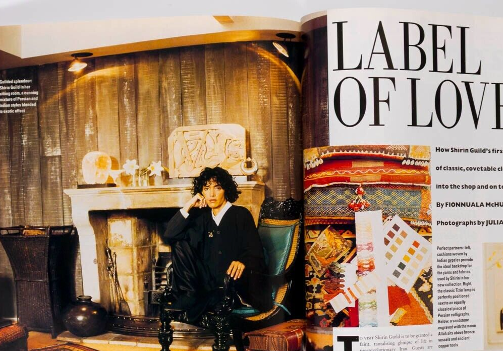 Yasmeen Ghauri LUCY FERRY Joely Richardson HARPERS & QUEEN December 1992 Freud