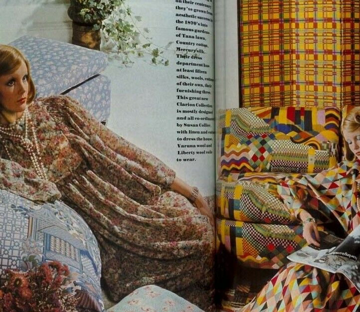 Sue Baloo JEAN MUIR Dior menswear VOGUE September 15 1972 Jan Ward BILL GIBB vtg